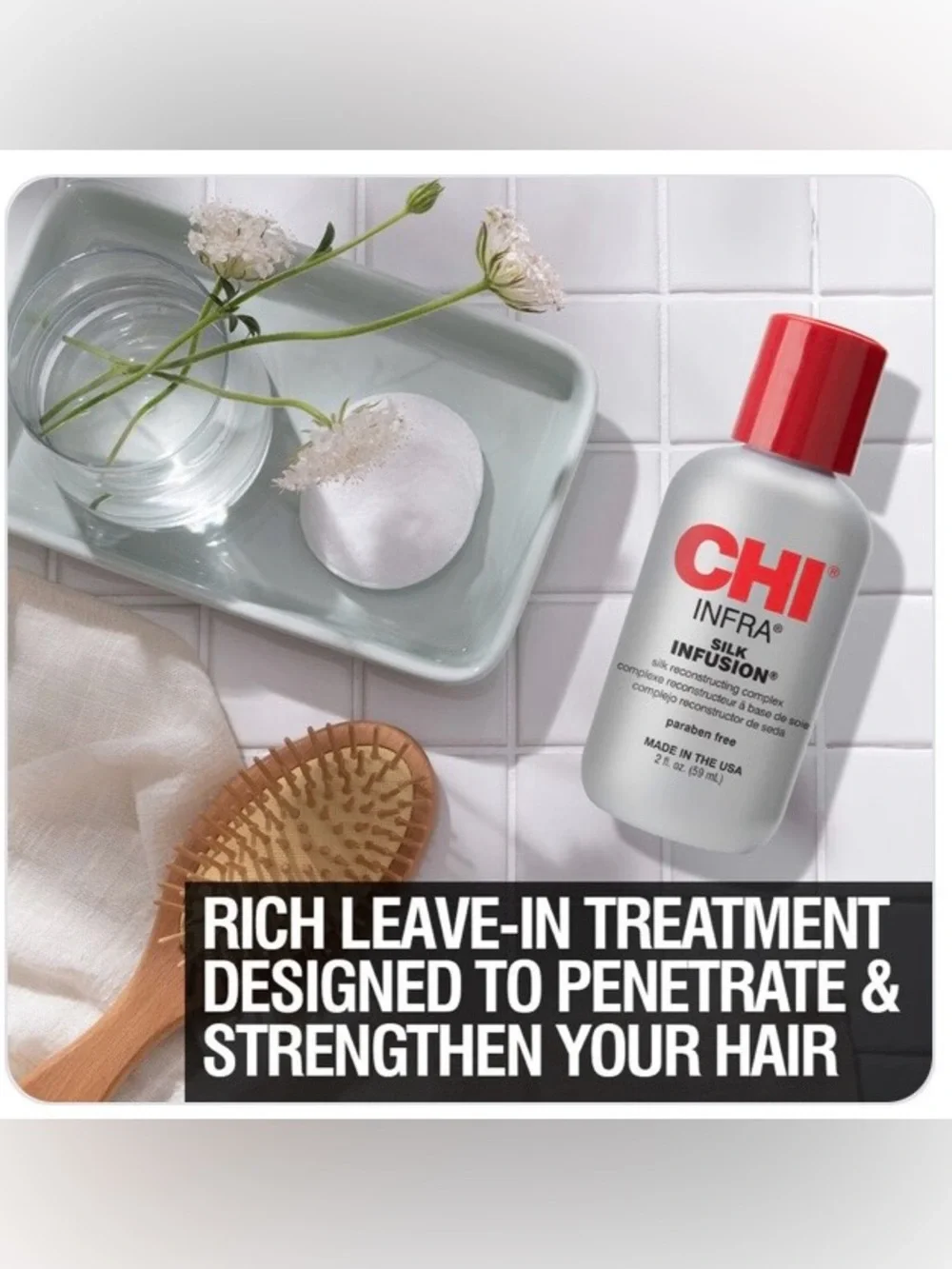 Chi Infra Silk Infusion Hair Treatment Serum (Alcohol free)